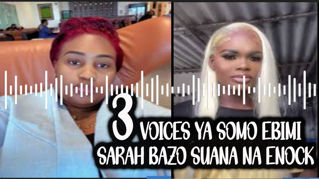 EYINDI 3 VOICES YASOMO EBIMI SARAH BAZO SUANA NA ENOCK  ABIMISI  BA VÉRITÉ YA GRÂVE 