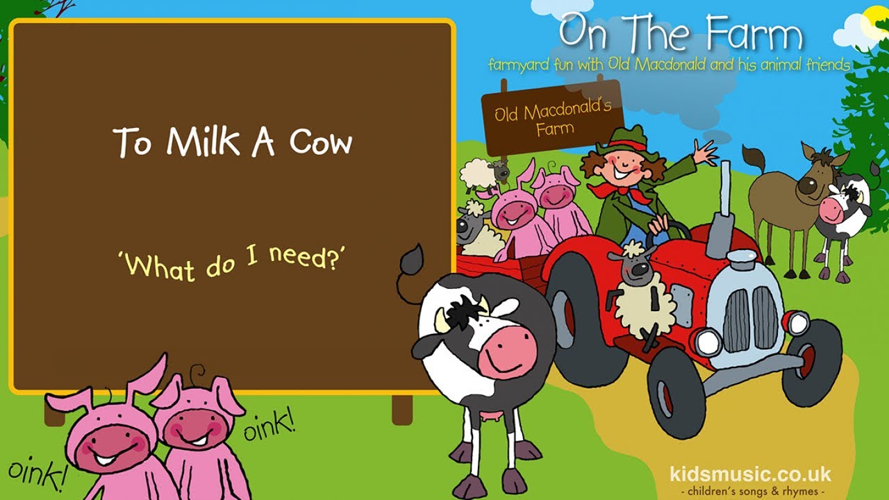Kidzone - To Milk A Cow