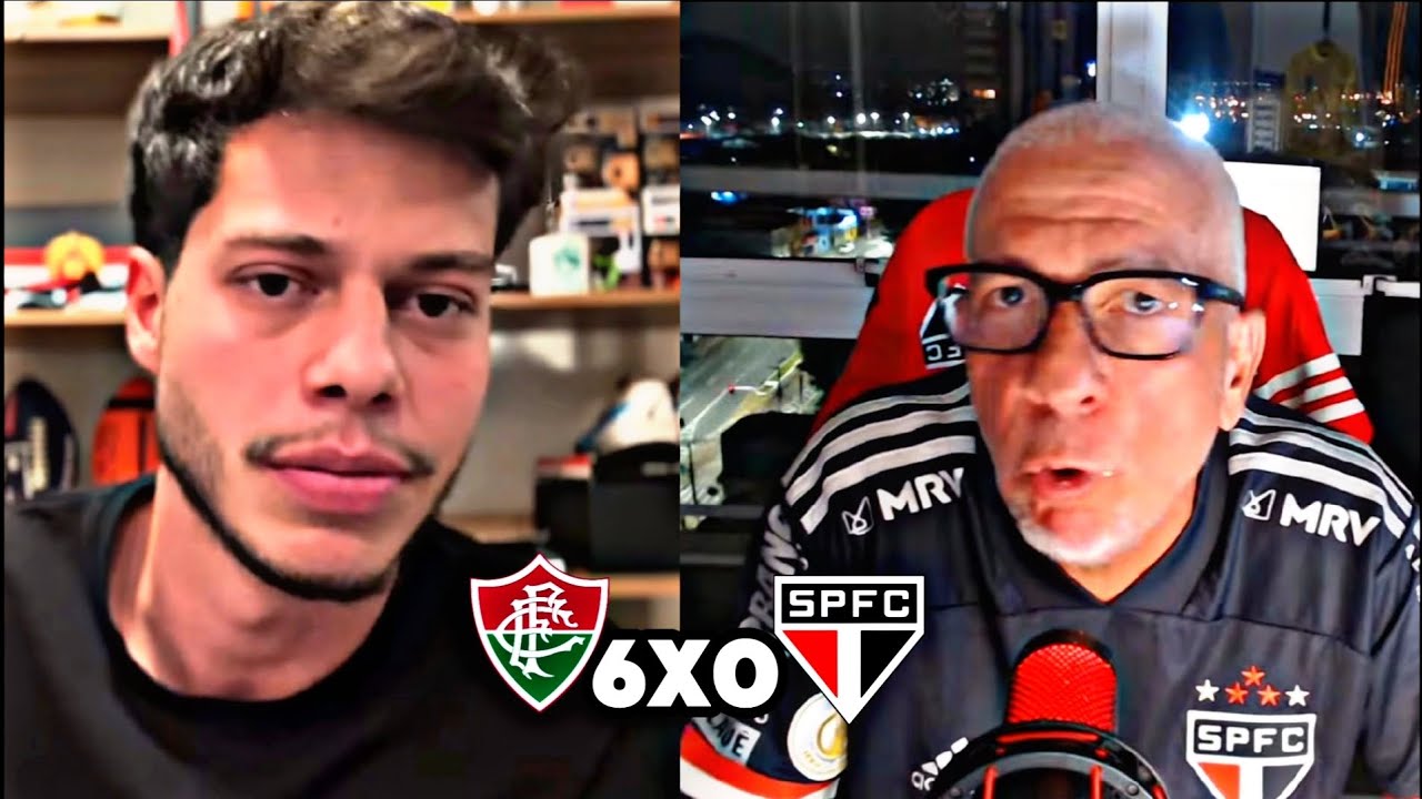 REACT dos SÃO-PAULINOS com a DERROTA