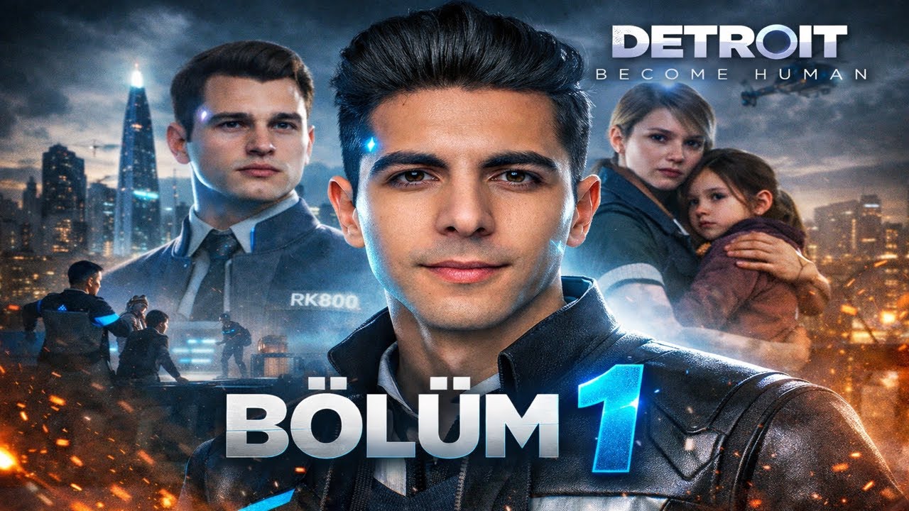 KIZI KURTARABİLECEK MİYİM? | Detroit: Become Human #1