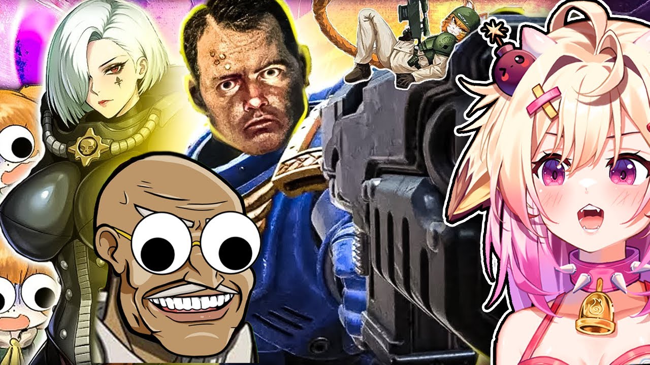 Space Marine 2 Will Have You SWEATIN' | Rosiebellmoo Reacts to Fleekazoid