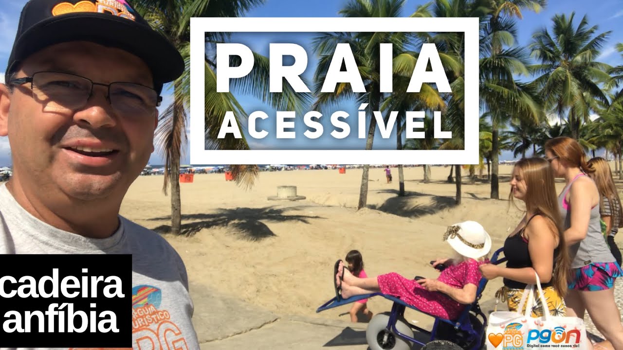 PRAIA ACESSÍVEL (Cadeira Anfíbia)