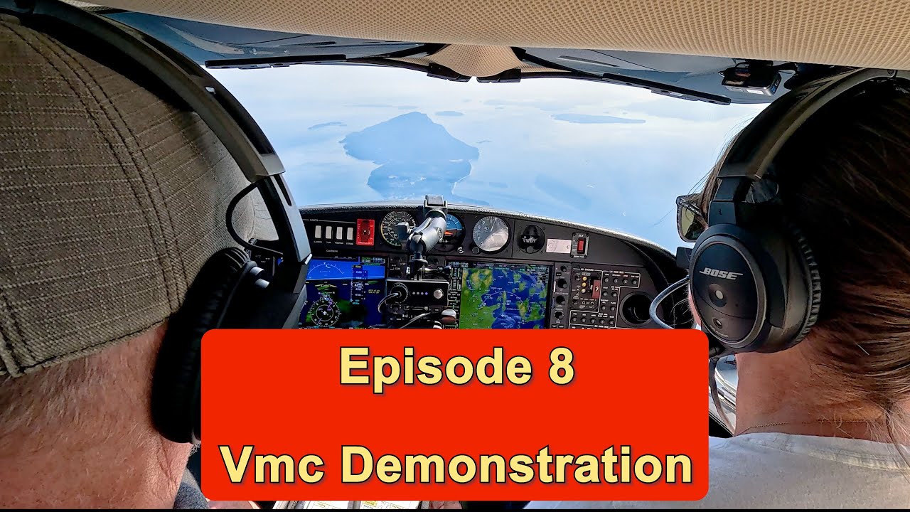 Vmc Demo - Episode 8 Maneuvers in a Diamond DA42 VI