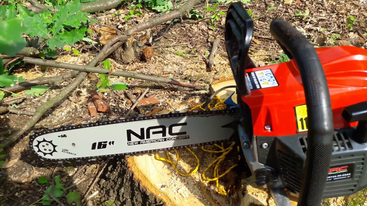 Piła łańcuchowa NAC CST45-40-08AC - test cz.3