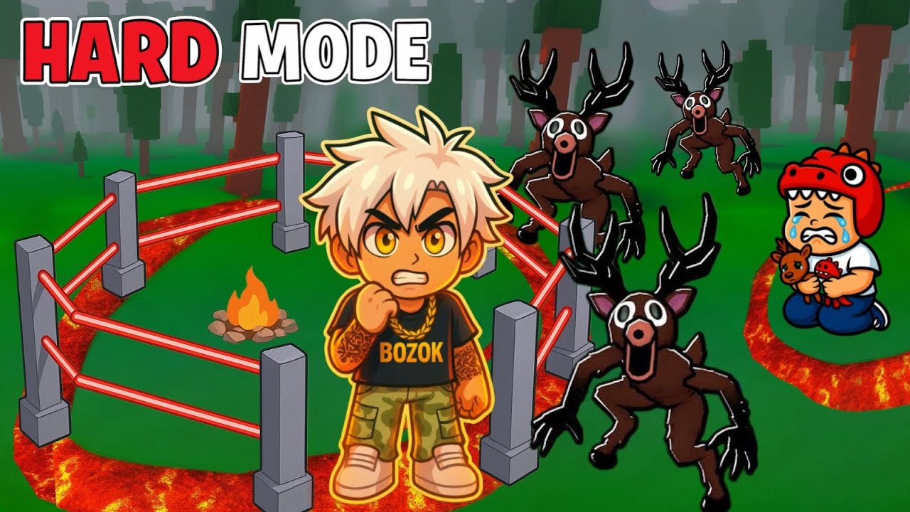 İMKANSIZ MODDA Ormanda 99 GECE HAYATTA KALDIK 😱 ROBLOX 99 NIGHTS IN FOREST 🌲