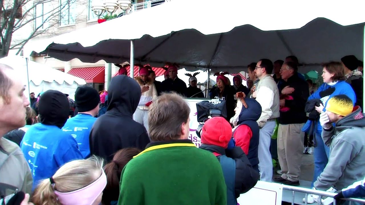 Abby Miller sings the National Anthem + Highlights from the 2010 Girls on the Run NOVA 5K