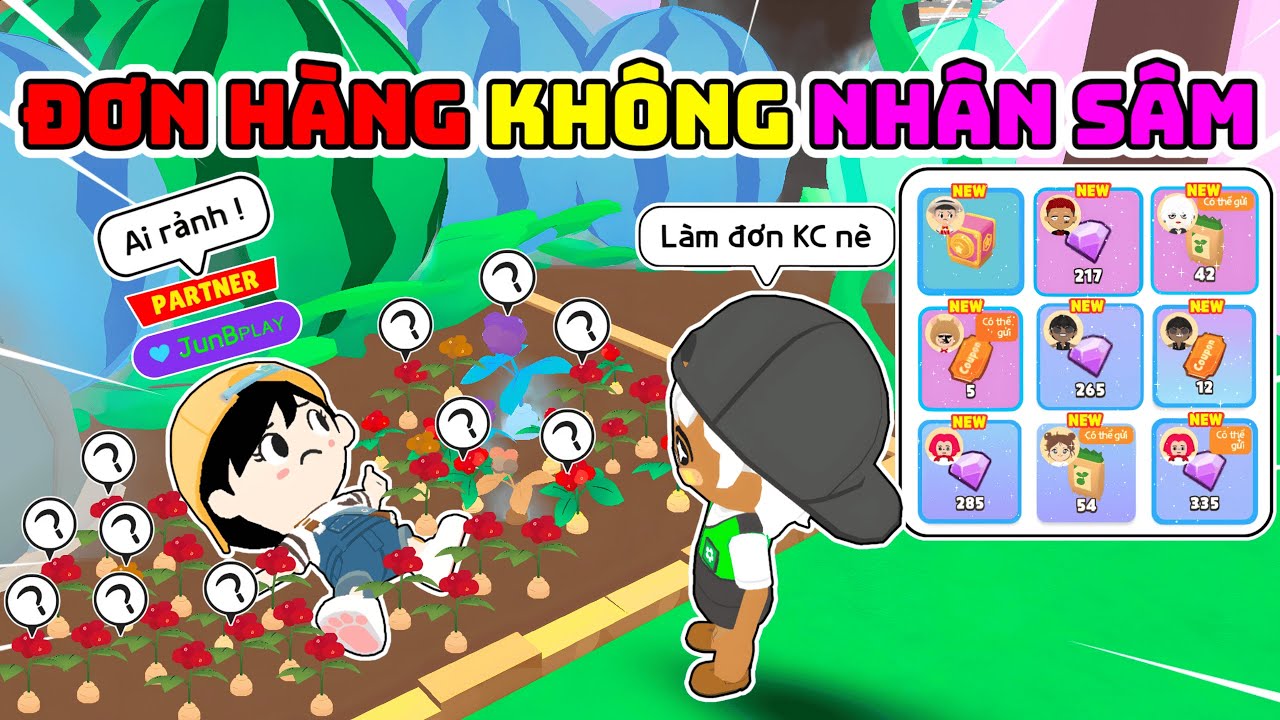 Play Together | Mình Đã Nhận Đơn Hàng KC Siêu Hiếm Không Cần Nhân Sâm Ở Nông Trại