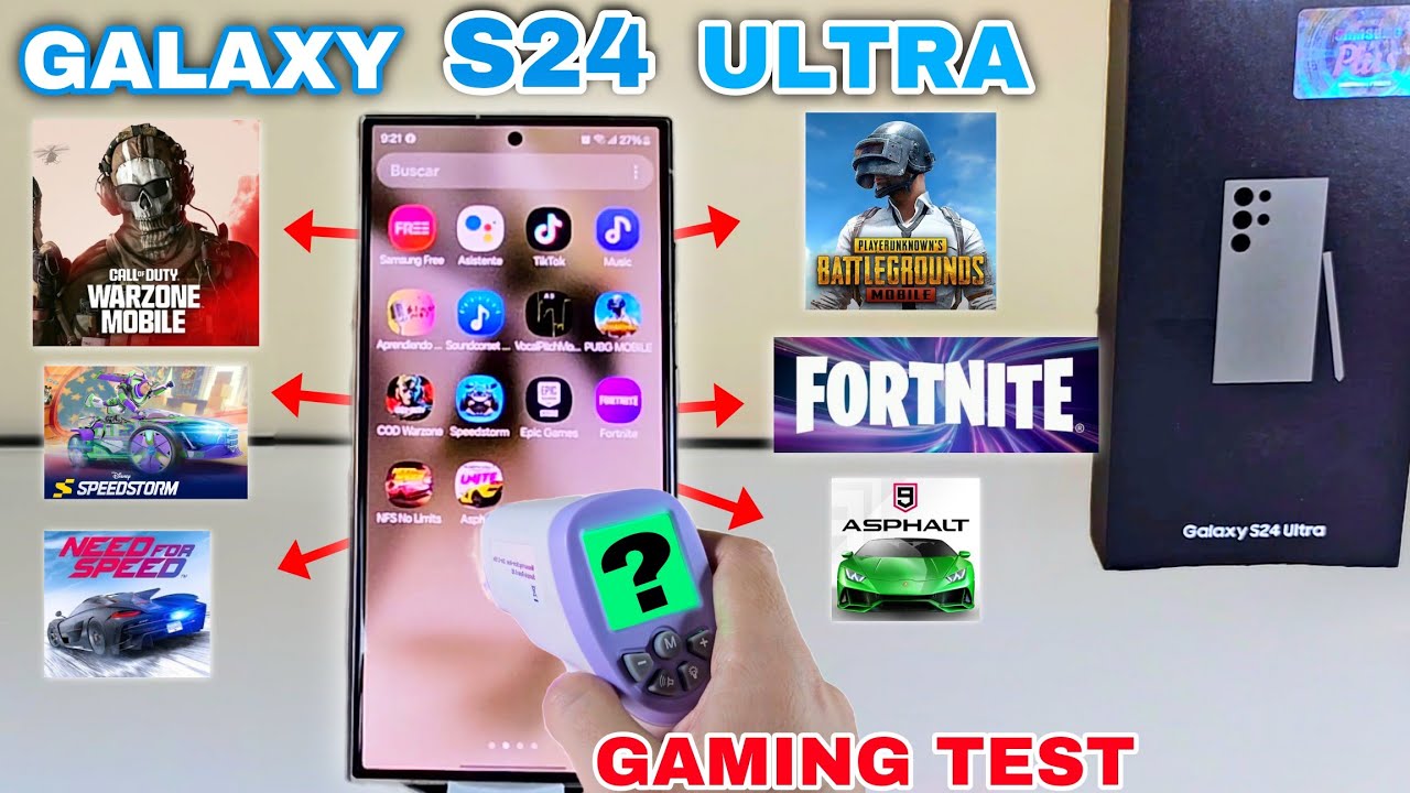 Galaxy S24 ULTRA ¡GAMING TEST!