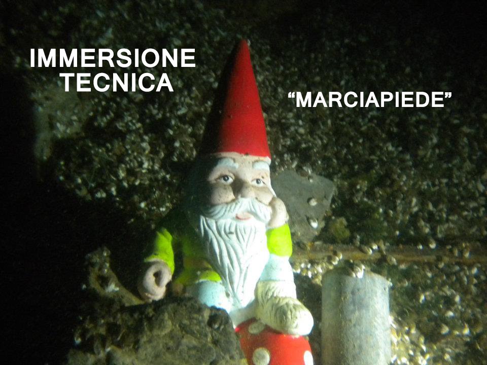 IMMERSIONE LAGO DI GARDA 22/04/2012 - Marciapiede di Campione del Garda