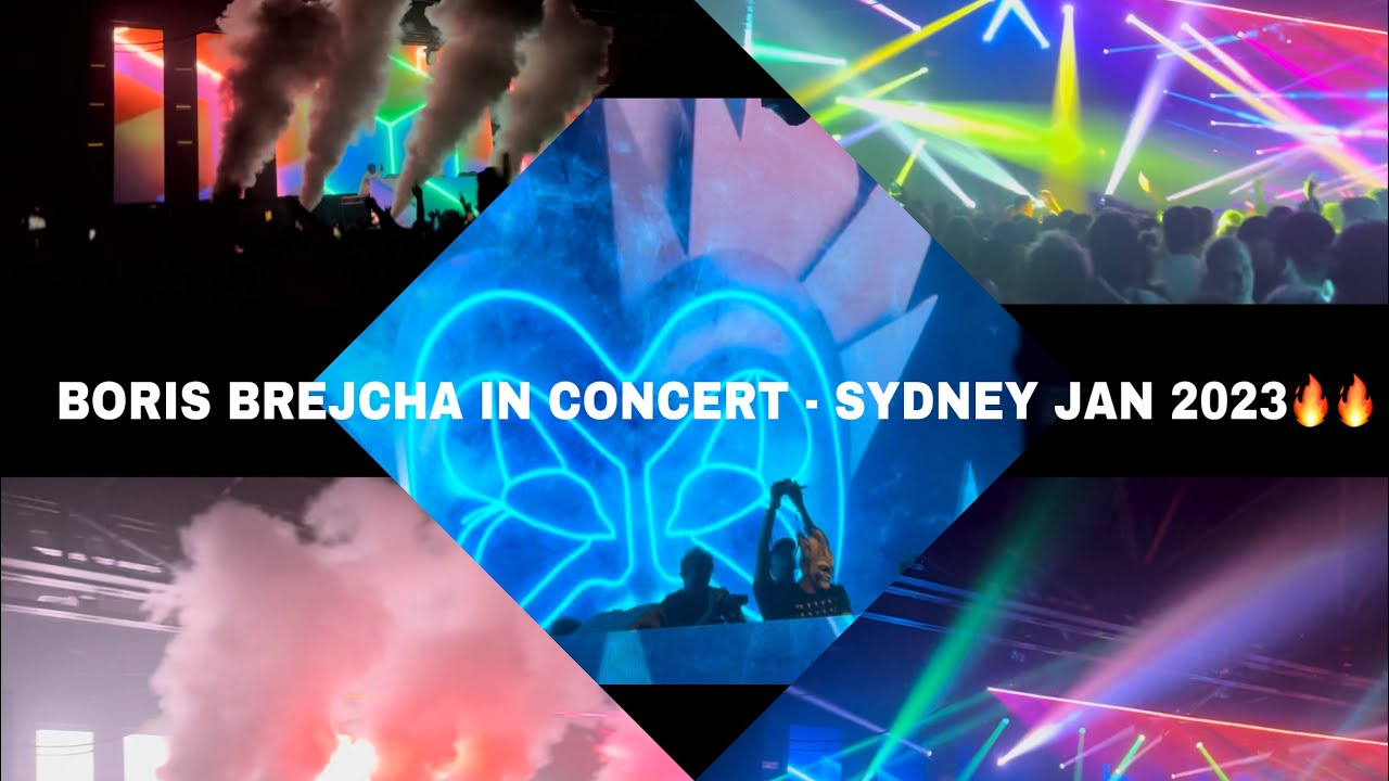 BORIS BREJCHA LIVE IN SYDNEY🔥🔥JAN 2023 AT HORDEN PAVILION 🙌♥️