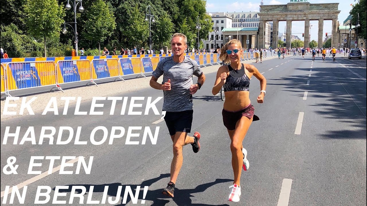 EK ATLETIEK, HARDLOPEN & (VEEL) ETEN IN BERLIJN - VLOG 61S2