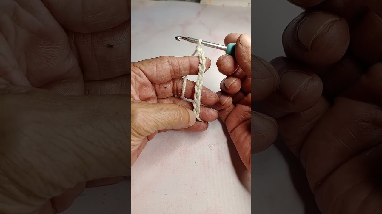 COMO HACER CADENAS Y MEDIO PUNTO