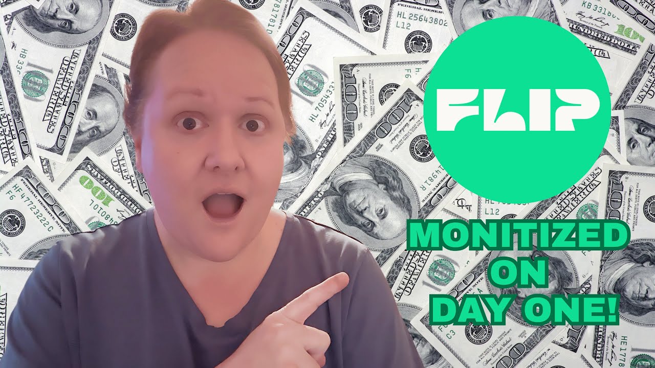 How To Make Money On the FLIP App (I was monetized on day one)