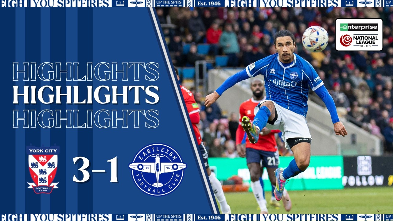 York City 3-1 Eastleigh | Match Highlights 🎬