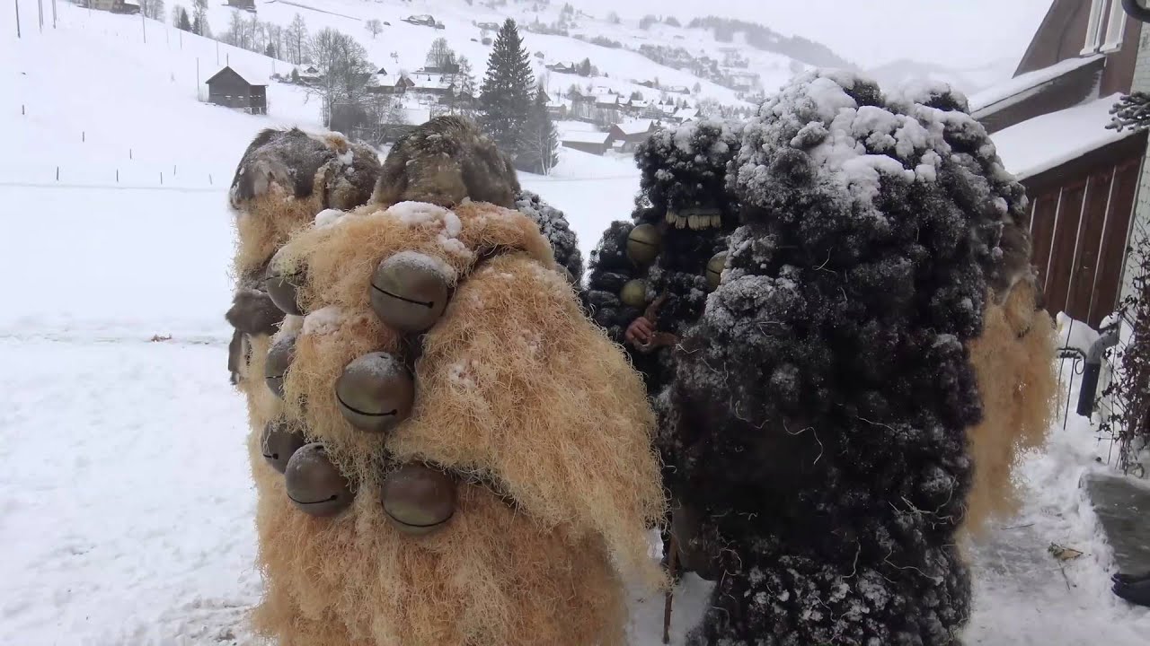 Silvesterchlausen Urnäsch 13.1.2016 Teil 3