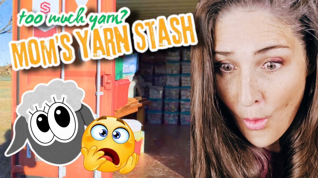 The Yarn Stash Never Ends! 😱 Helping My Mom Tackle Her Collection (Pt. 7!)