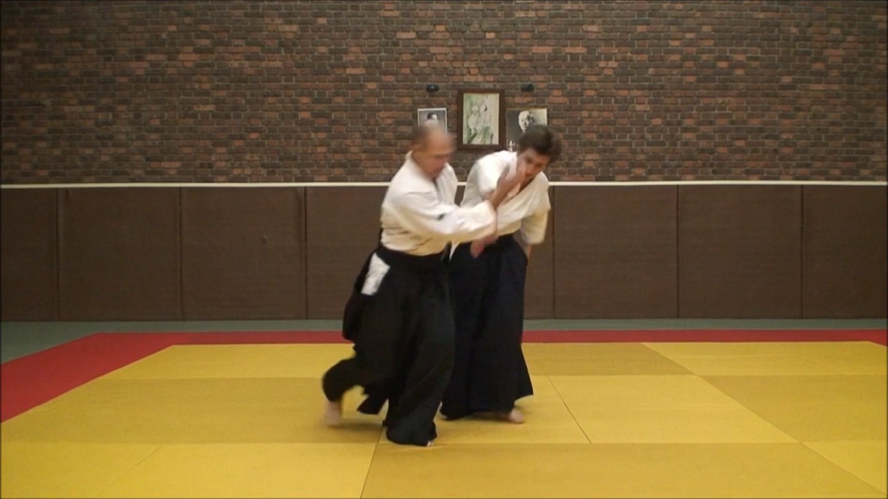association aikido longjumeau Yves Busser Katate ryote dori (morote dori) 5: jyu waza