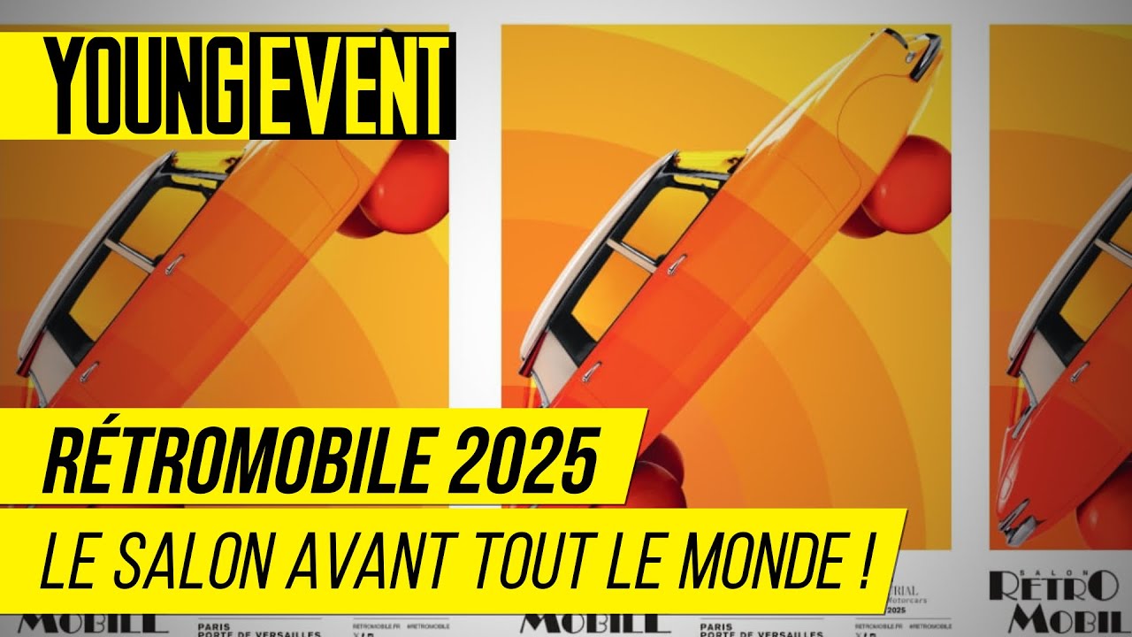 RÉTROMOBILE 2025 : LE SALON AVANT TOUT LE MONDE !