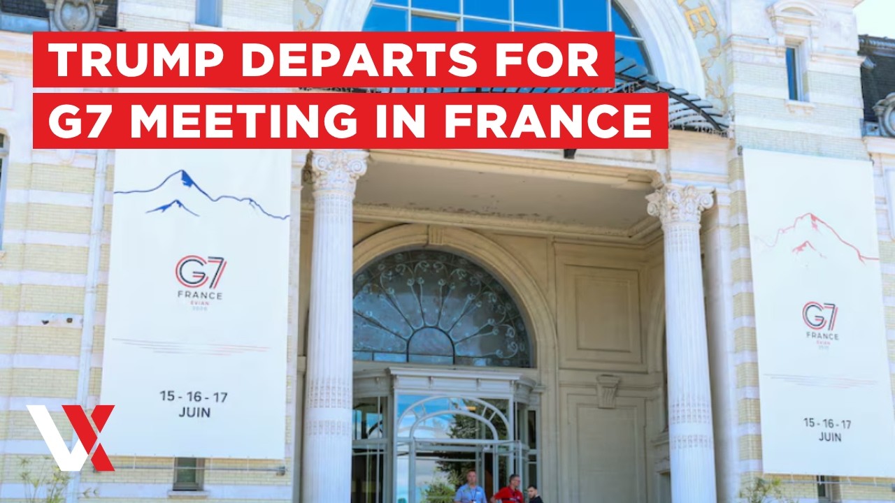 LIVE | Trump Heads To France For G7 Summit Amid Global Crises | VERTEX