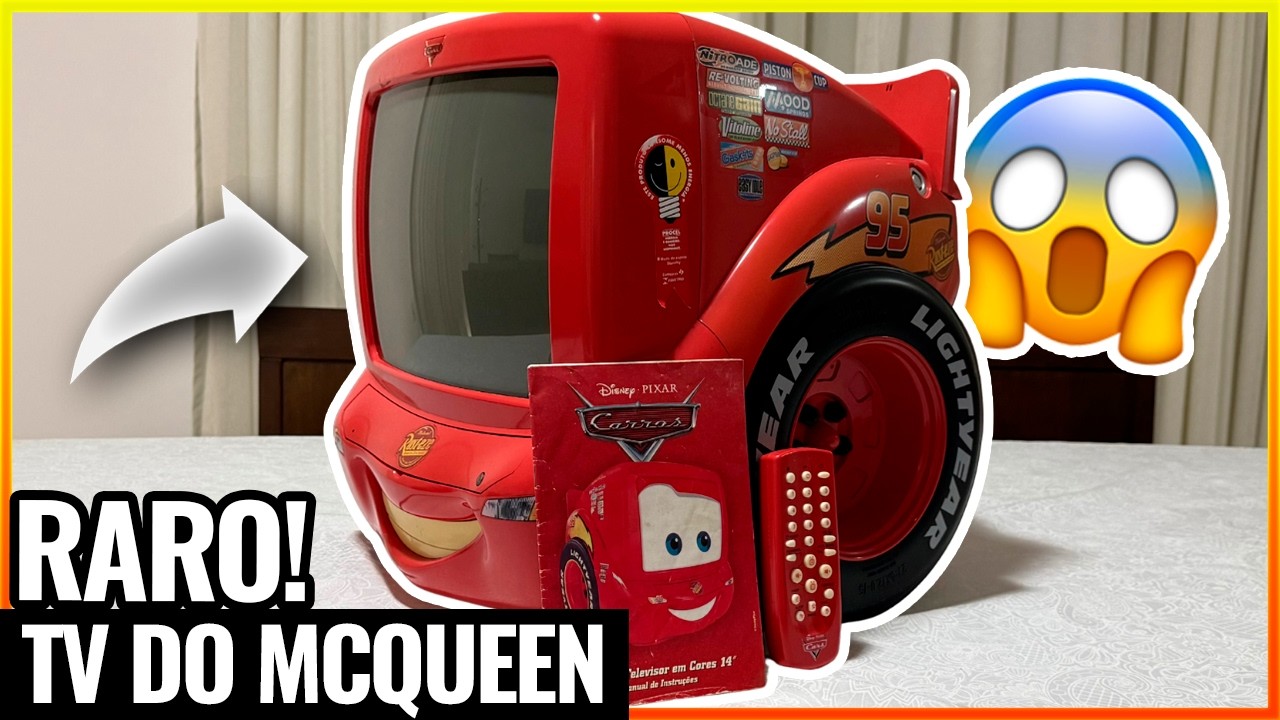 MINHA TV DE TUBO DO RELÂMPAGO McQUEEN 😱 (RARÍSSIMA!)