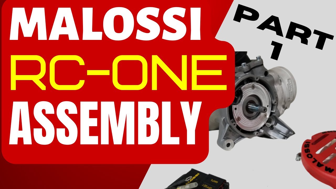 Пошаговая инструкция по сборке двигателя Malossi RC-One 94cc! Часть 1 - Гараж Джея