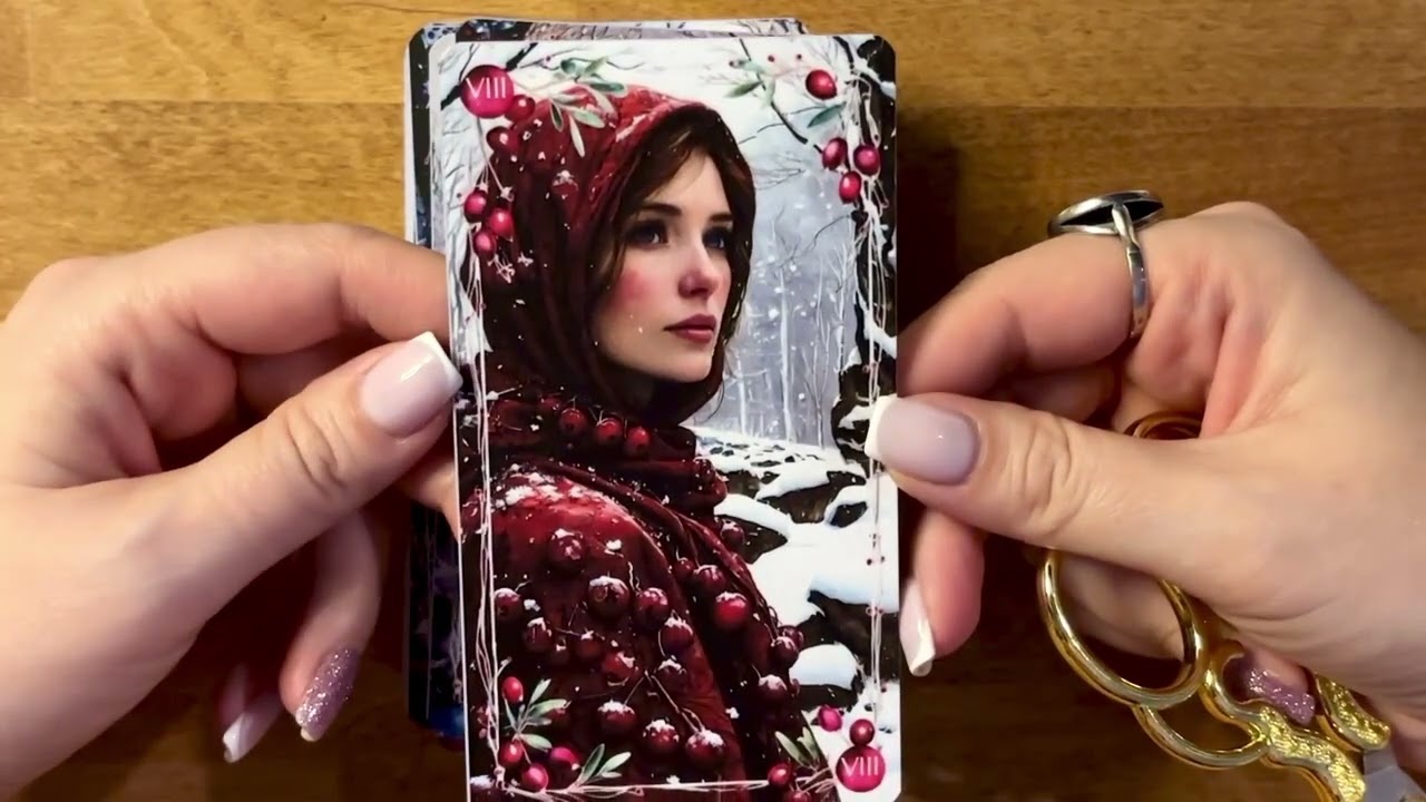 Frozen Cranberry Tarot by Tilia Green распаковка и расклад «Финансы на 3 месяца»❤️ #коллекциятаро 