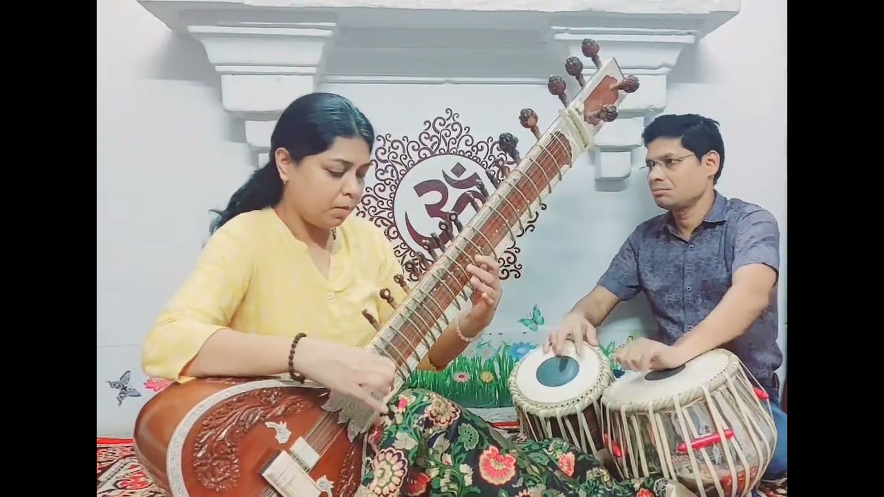 Shiv Kailasho Ke Vasi || Ritu Tiwari (Sitar) || Prashant Sahani (Tabla) ||