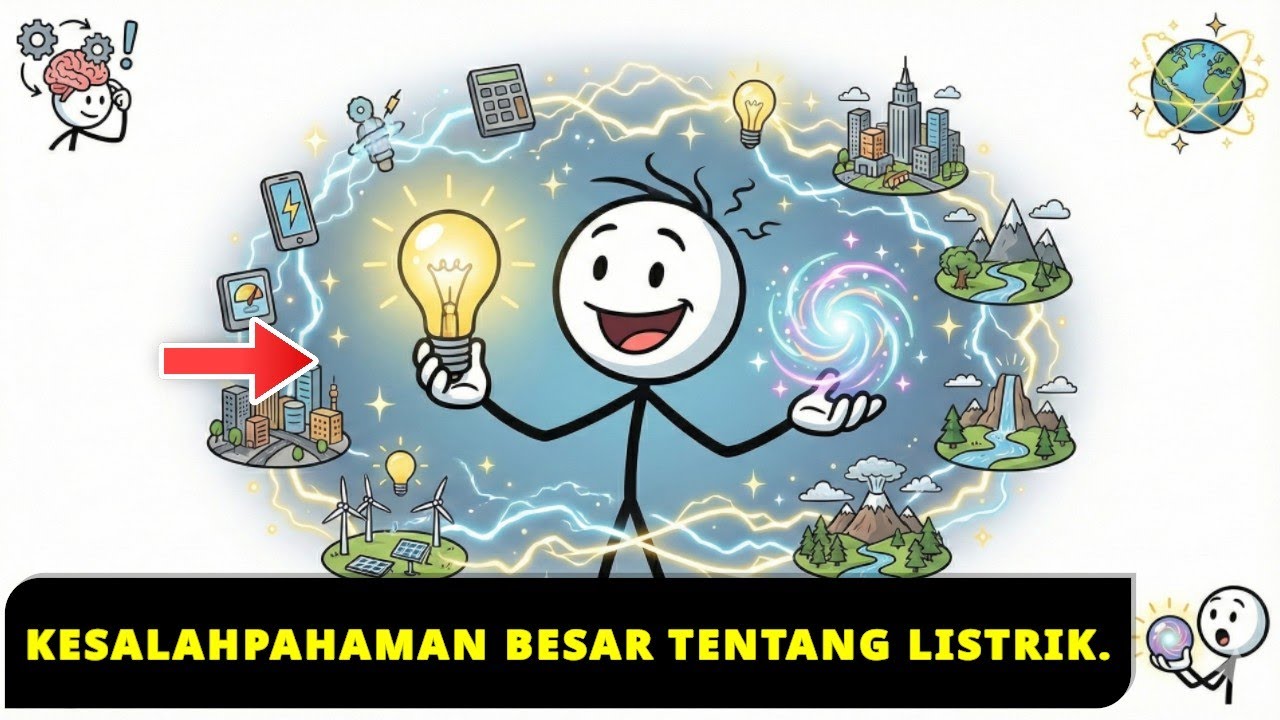 Richard Feynman | Mitos Terbesar tentang Listrik yang Selama Ini Kita Anggap Benar