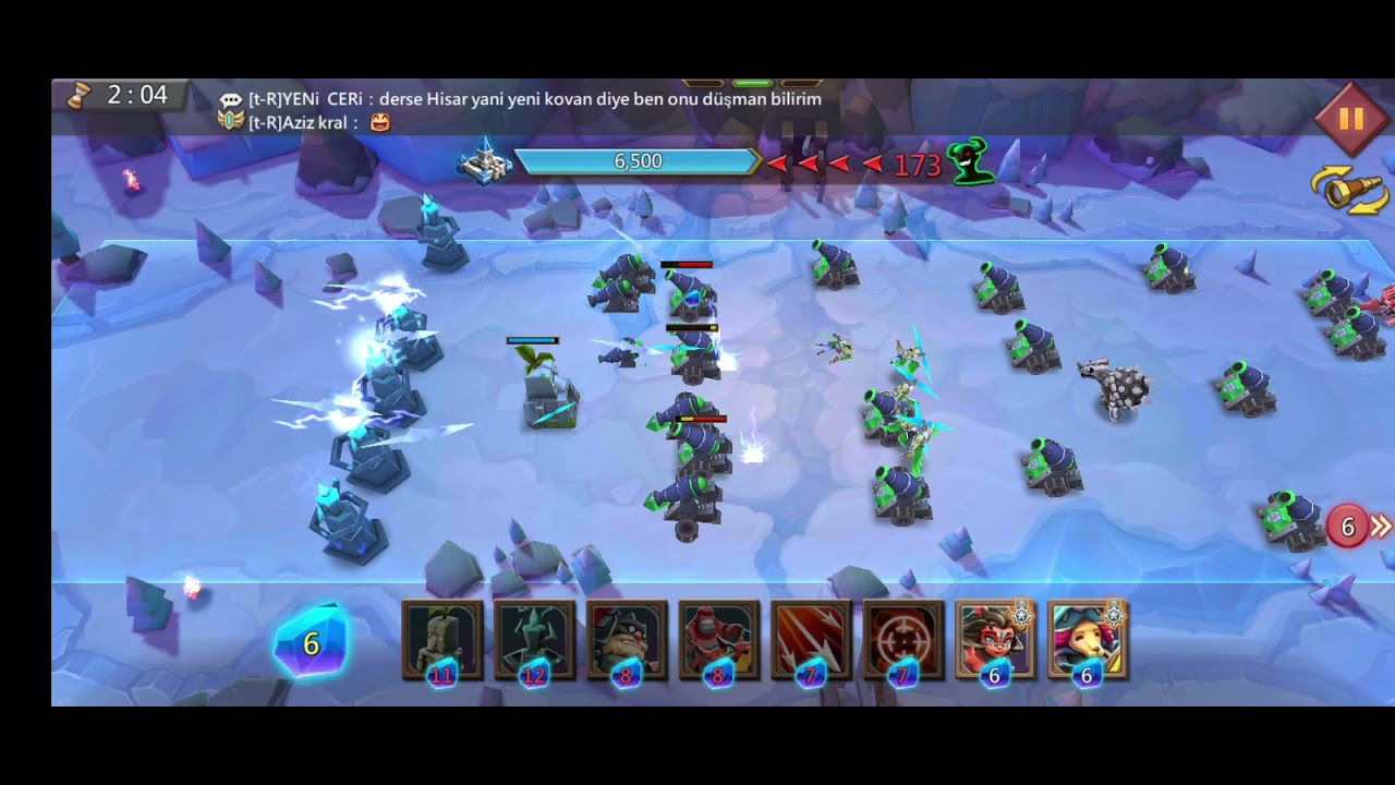 Lords Mobile Vergeway Chapter 10  Stage 12 sınıryolu 10.bölüm 12.aşama