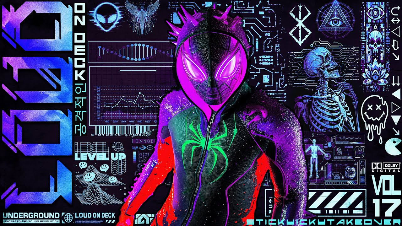 Loud on Deck 017 — Deep Dubstep, Trap & Experimental Bass Music [Audio Visualizer Trip] 4K