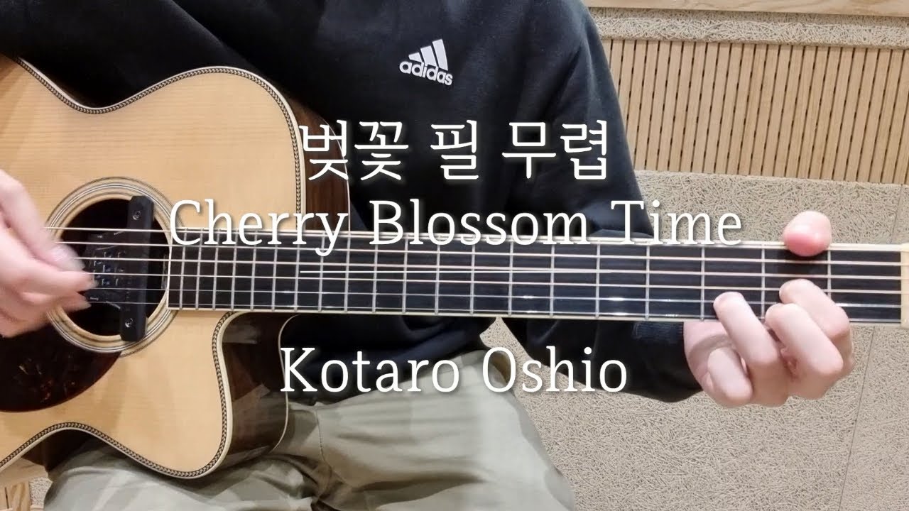 Kotaro Oshio - Cherry Blossom Time 코타로 오시오 - 벚꽃 필 무렵 Cover