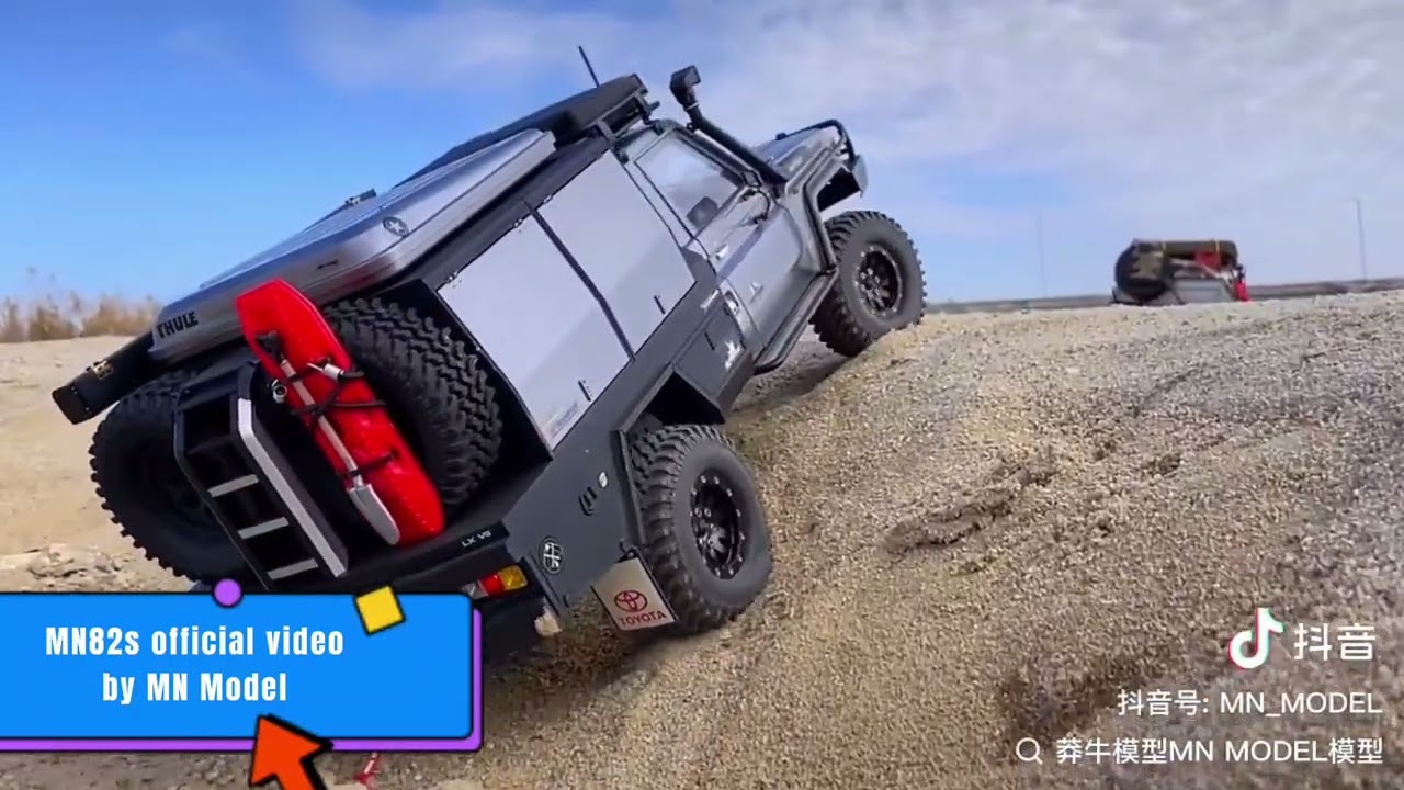 MN82s offical video by MN Model #4x4 #offroad #rc #toyota #lc70 #truck