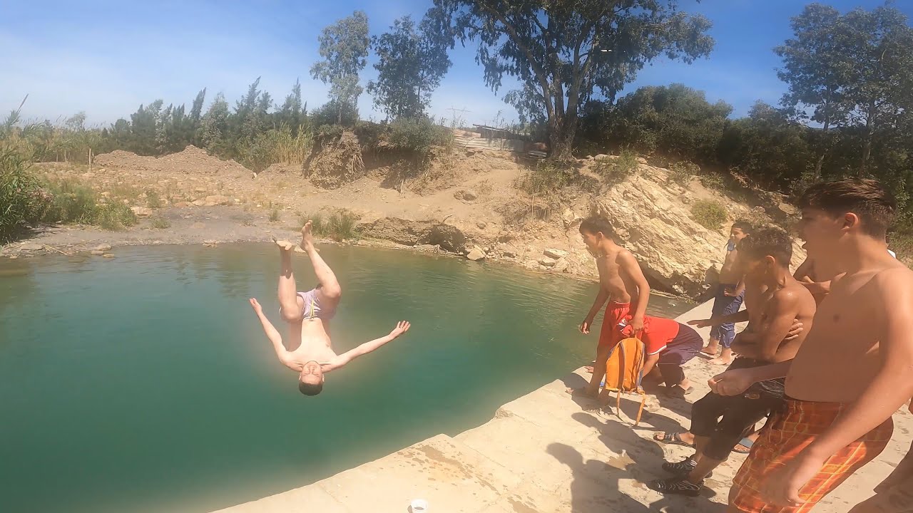 Piscine naturelle entre Chiffa et Blida 🇩🇿 ALGÉRIE