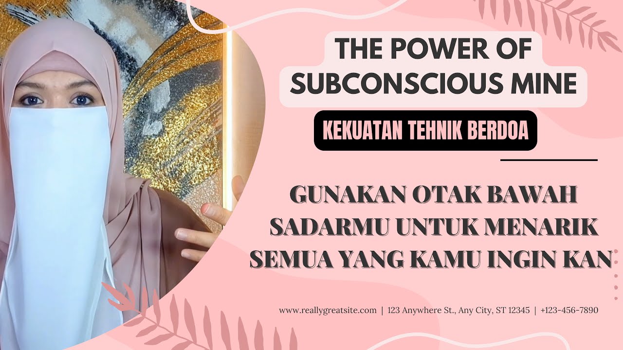 OTAK BAWAH SADARMU MAMPU MENARIK DOA CEPAT TERIJABAH RUBAH TERNIK BERDOA THE SECRET TARIK RIJEKI