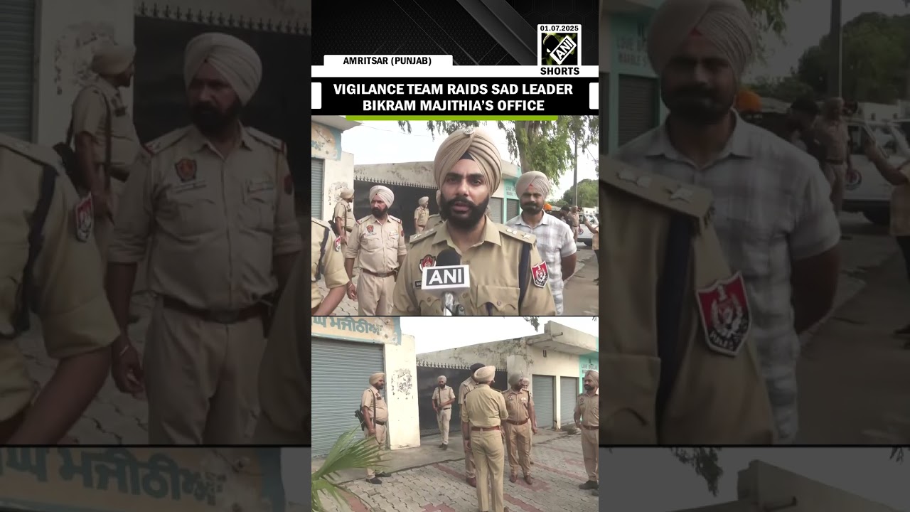 Vigilance team raids Bikram Majithia&rsquo;s office in drug abuse case, SSP Maninder shares details