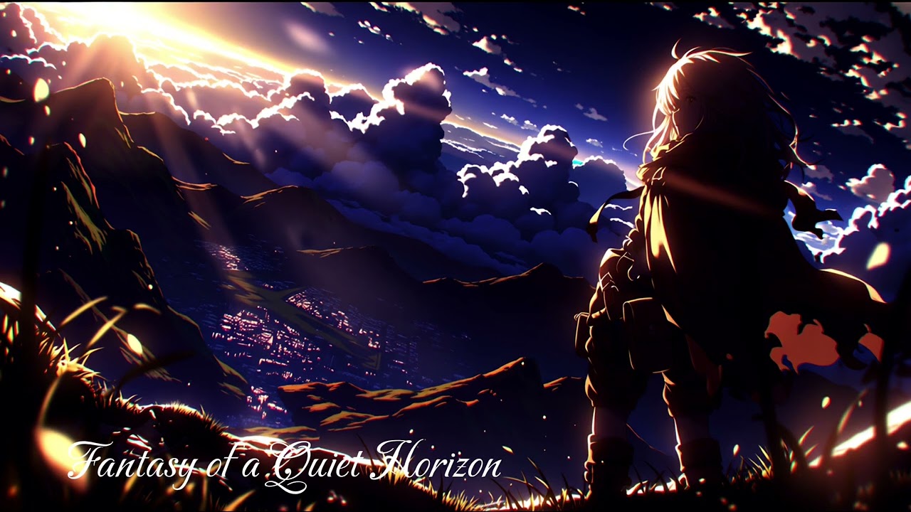 Highland Above the Clouds | Calm Fantasy Journey BGM 