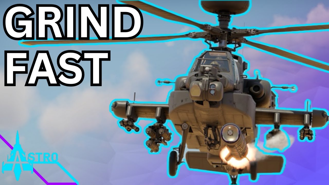 The BEST Way To Grind Helicopters In War Thunder!!! - Get 400k RP In 16 Matches