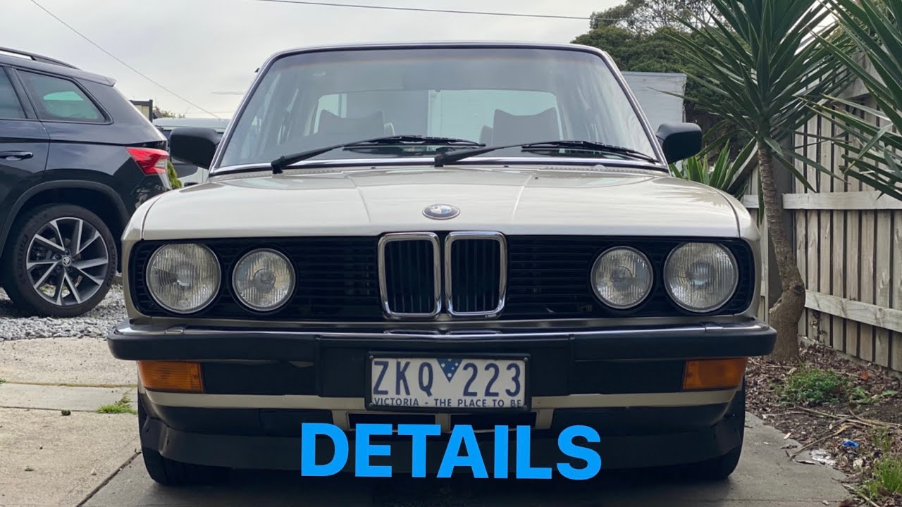 BMW E28 525 Episode 5 - Details