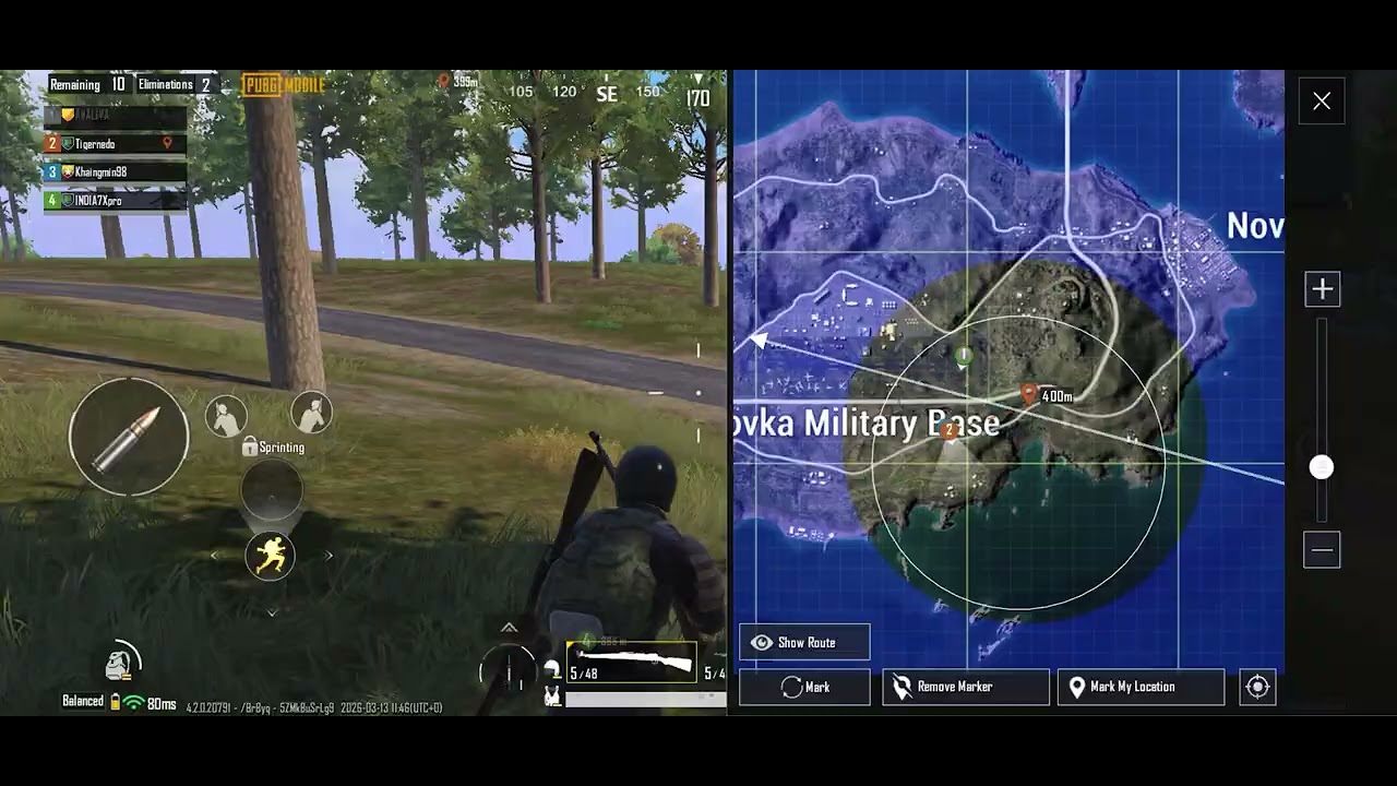 Sniper training #mvp #kar98 #pubgmobile #militraybase 