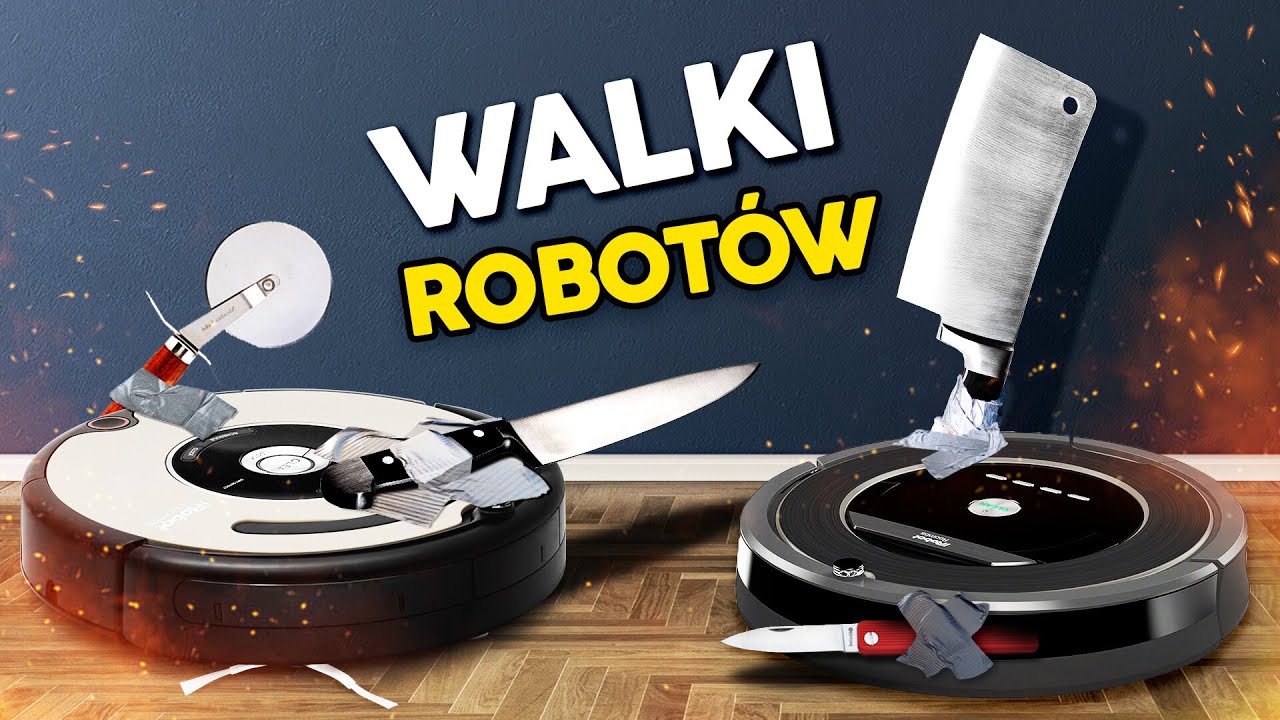 Zmieniamy ODKURZACZE w ROBOTY DO WALKI!