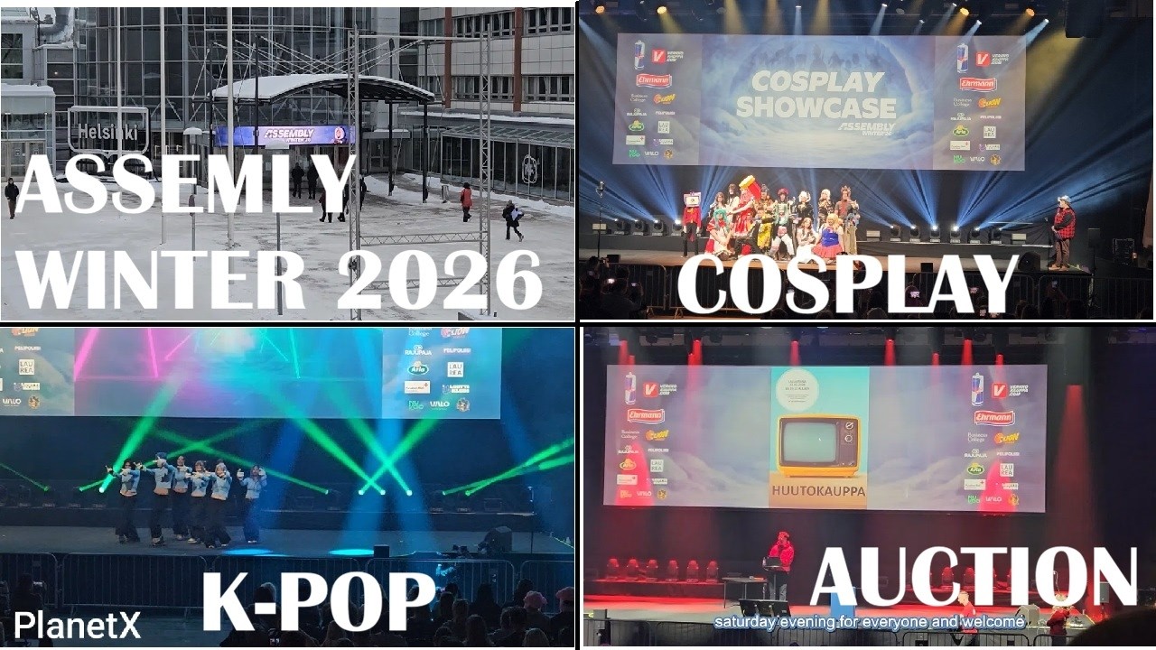 Assembly Winter 2026 | Cosplay | K-POP | Verkkokauppa Auction