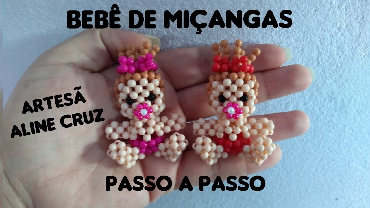 Bebê de Miçangas- Passo a Passo
