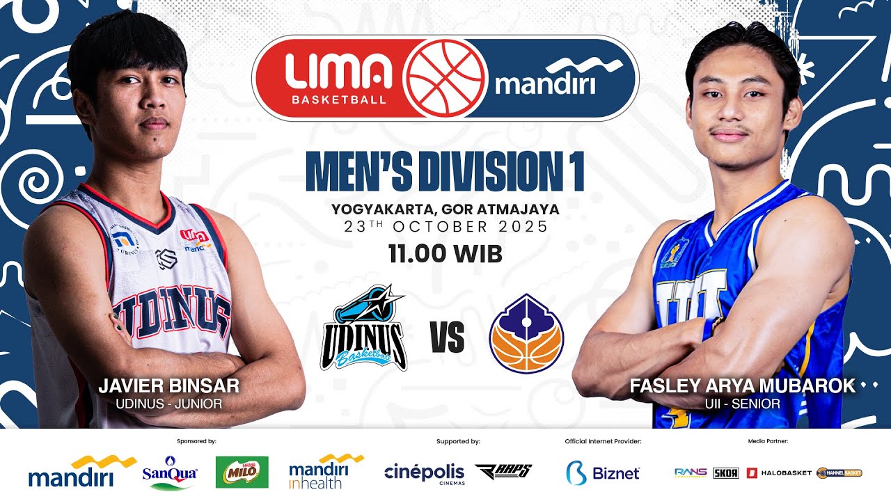 UDINUS vs UII | Men's Division 1 | Yogyakarta I Oct 23