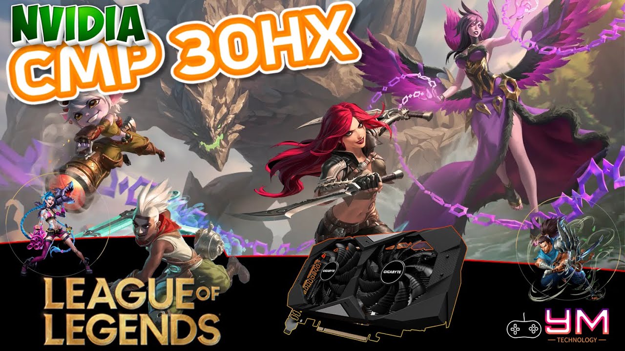 ✅ Es Jugable League of Legends con una Tarjeta de Minería 🔴 NVIDIA CMP 30HX?