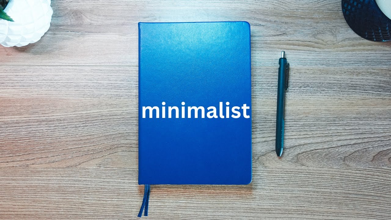 2024 Minimalist Bullet Journal Setup