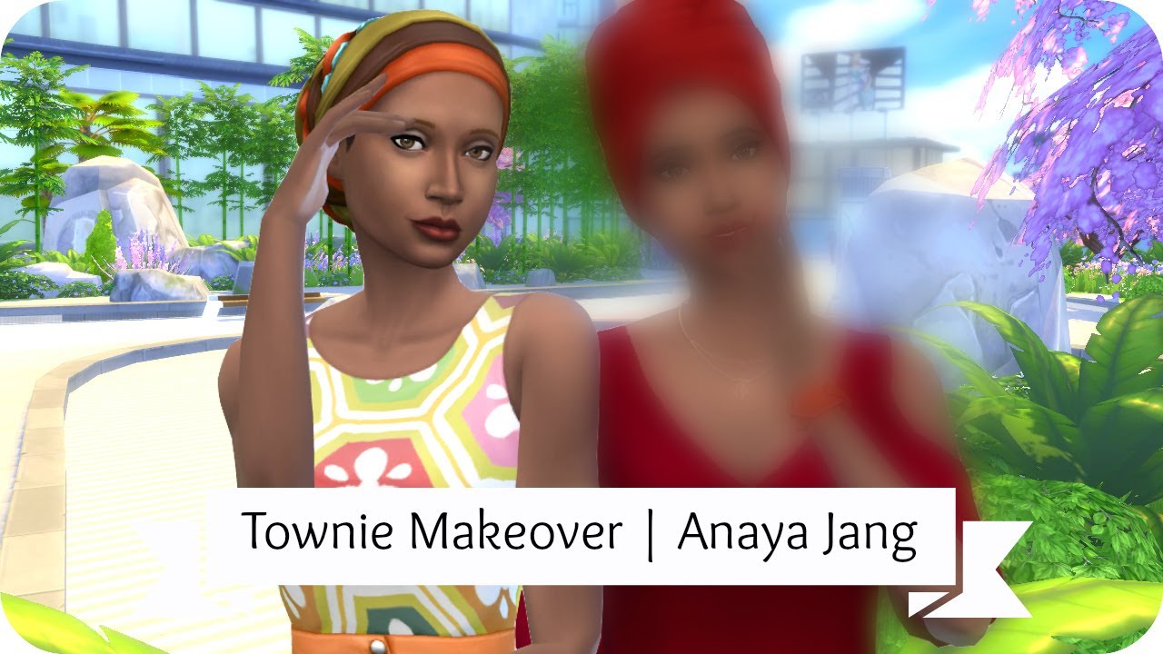 Sims 4 Townie Makeover | Anaya Jang