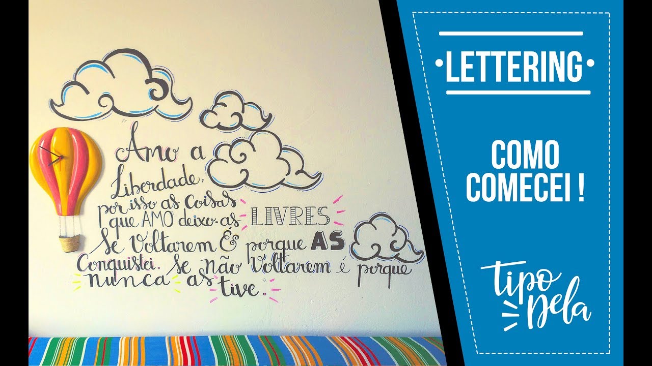 LETTERING: CONHEÇA A MINHA HISTÓRIA - KAROL STEFANINI