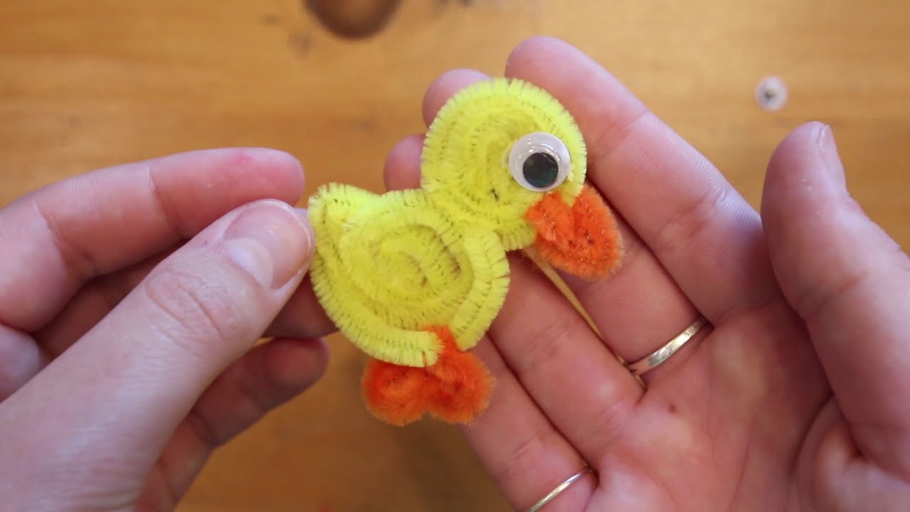 PipeCleanerCrafts: Rubber Duck
