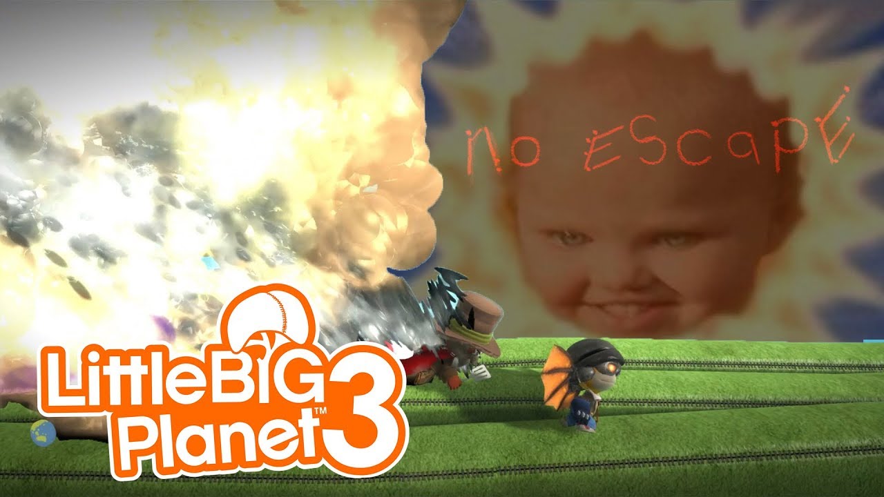 TELETUBBIES ARE WORSE THAN SLENDYTUBBIES | Little Big Planet 3 (PS4) Multiplayer Gameplay