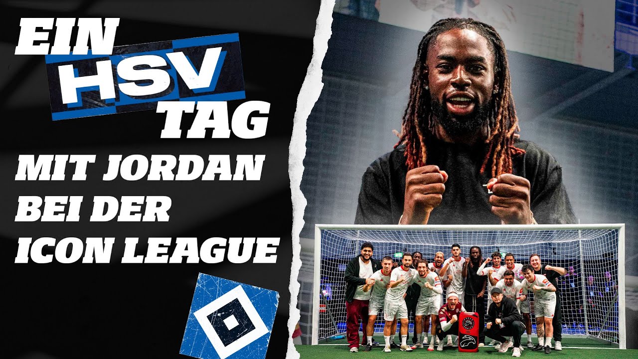 EIN HSV TAG MIT JORDAN TORUNARIGHA BEI DER ICON LEAGUE
